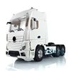 1/14 3Axles 35T Motor RC Tractor Truck KIT DIY Model Open Door 1851 Cabin Car Unassembled Unpainted Toy Tractors TH16657 1