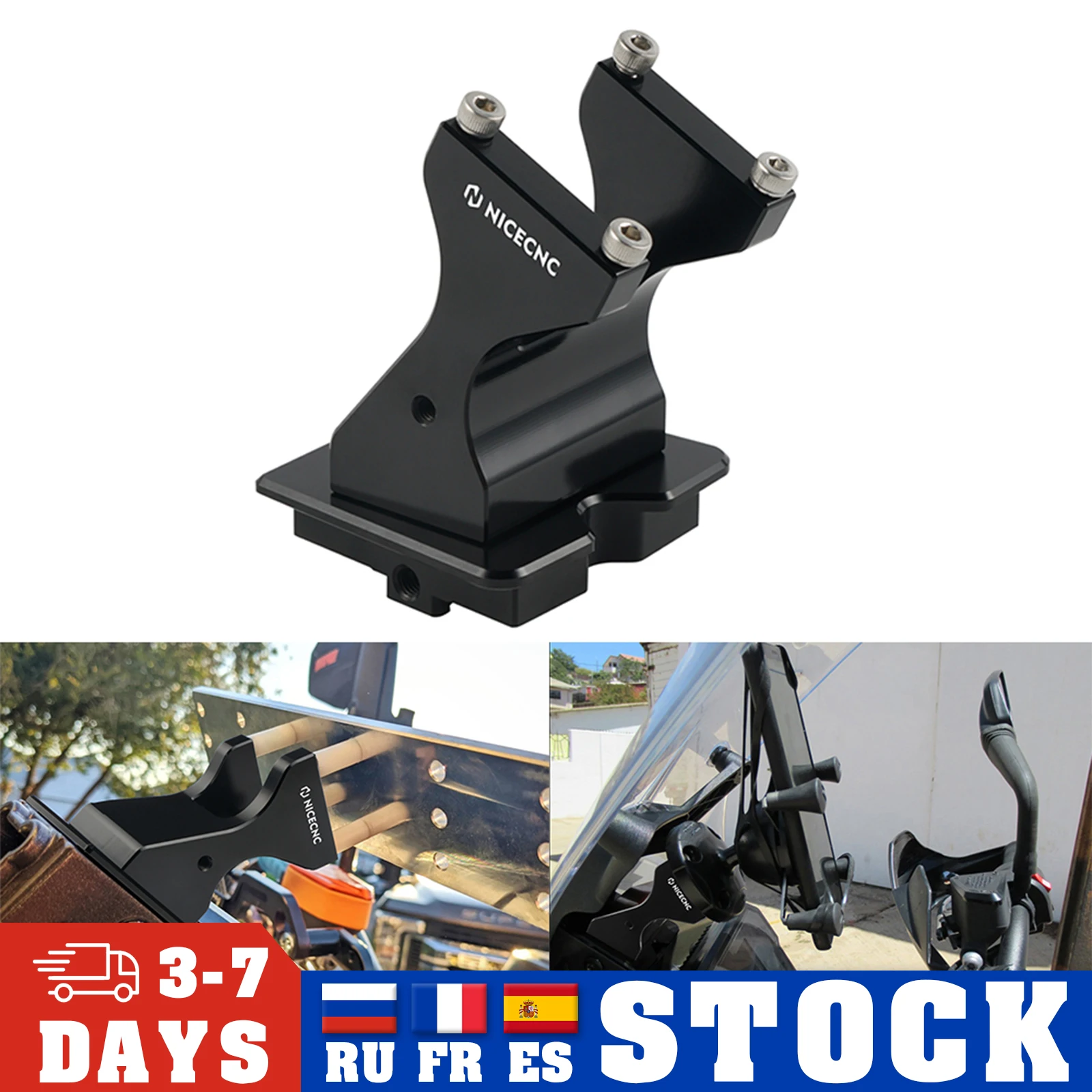 

GPS Mount For KTM 790 890 Adventure R S Rally 2019-2022 390 Adventure 2020-2023 Husqvarna NORDEN 901 Phone GPS Holder Bracket