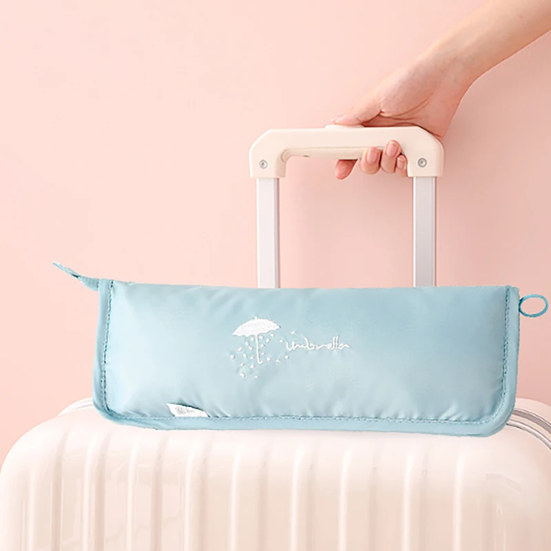 Small Print Pattern Umbrella Storage Bag Clutch Type Absorbent Folding Waterproof