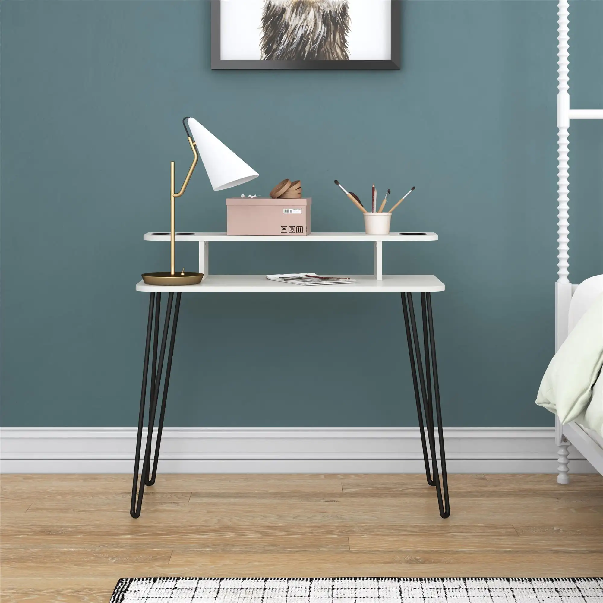 

Novogratz Kimberly At Home Vanity, White