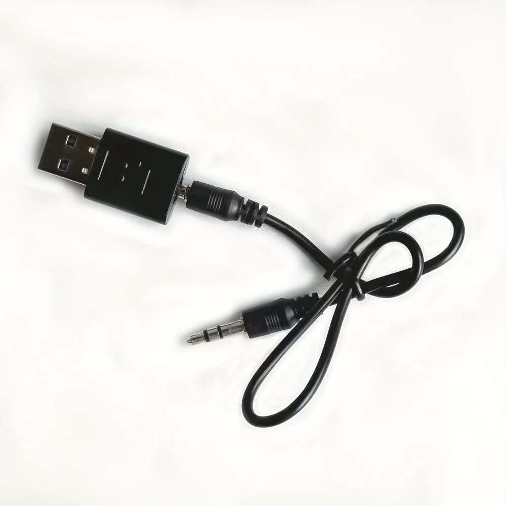 BT 리시버 + RCA 오디오 케이블 블랙 색상 3.5mm 오디오 어댑터 RCA 케이블 (자동차 스테레오 및 홈 스피커용)