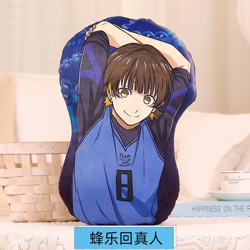 Peluche Anime 20 Cm Con Vestiti Rimovibili - Seishiro Nagi / Isagi Yoichi / Itoshi Rin - Morbido Cuscino - 2