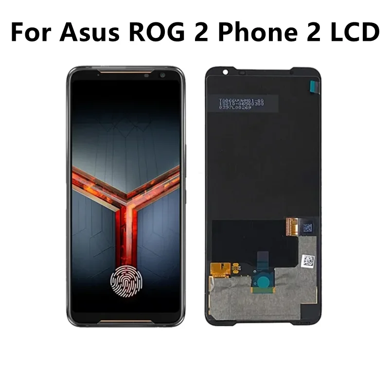 6.59 "; Per Asus Rog 2 Phone 2 Zs660Kl Display Lcd Touch Screen Digitizer Assembly Per Asus Rog Muslimlcd Con Impronta Digitale