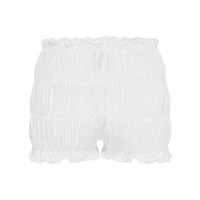 Short à volants pour femmes, Kawaii, nœud 3D, garniture de laitue, taille élastique, bouffant à plusieurs niveaux, cottage Y2K, jupon rétro esthétique 5