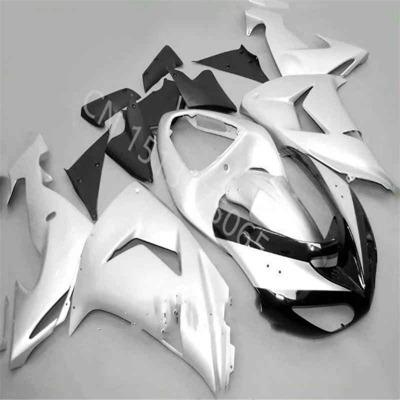 

Лидер продаж, комплект обтекателей для kawasaki Ninja ZX10R 2006 2007 литье под давлением 10R ZX-10R 06 07, белый и черный обтекатели