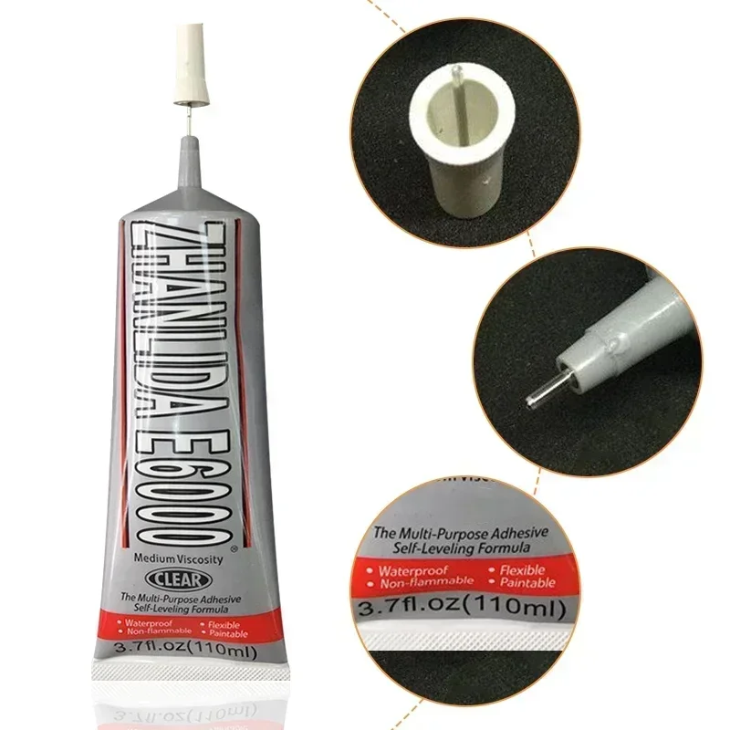 Super Glue E6000 Liquid DIY Dotting for Diamond Painting Mobile Phone Repair Adhesive Jewelry Clothes Craft