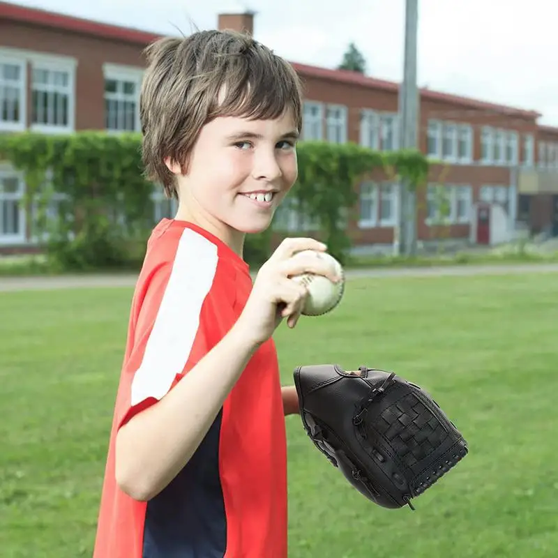 Kinder Honkbal Handschoen Sport Softbal Handschoen Infielder Honkbal Veldhandschoen Voor Tieners Meisjes Softbal Handschoen Jeugd Honkbal Wanten