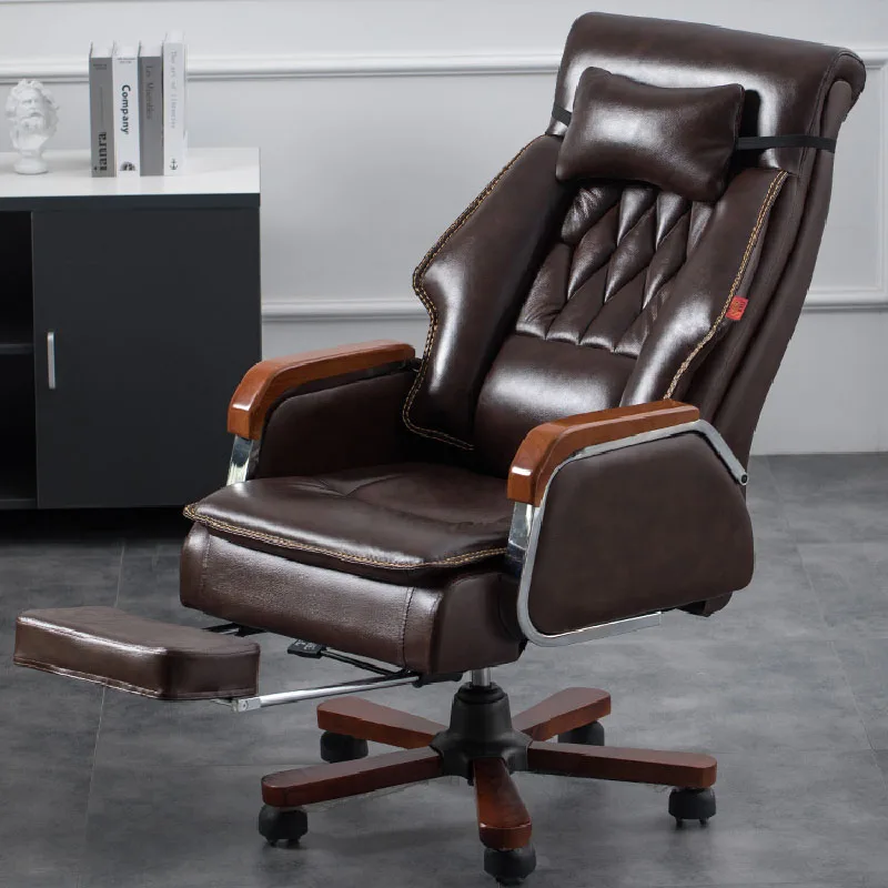 Recliner Comfortable Chair Office Living Room Study Mobile Floor Chair Computer Arm Cadeira De Escritorios Luxury Furniture