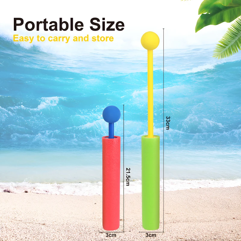 Pistolet à eau en mousse eva pour piscine et jeux de plage été_voghion.com