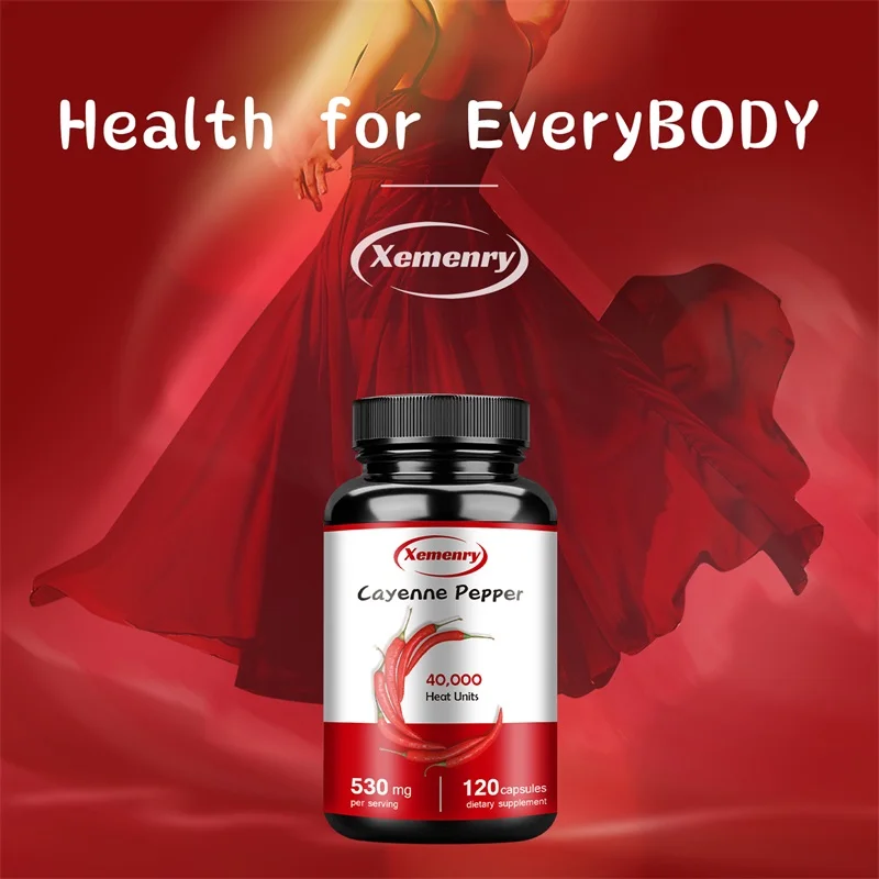 Cayenne Pepper-Joint and Heart Health, Pain Relief, Anti-aging