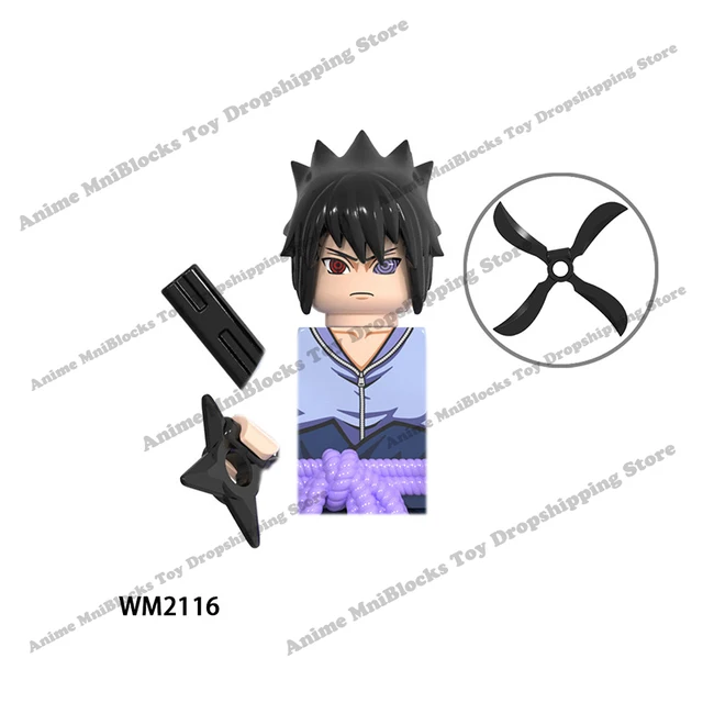 WM6105 WM6106 WM6107 WM6108 Naruto blocks Building Blocks Anime cartoon mini bricks action toy figures Naruto Bricks kids Gifts Light Pink