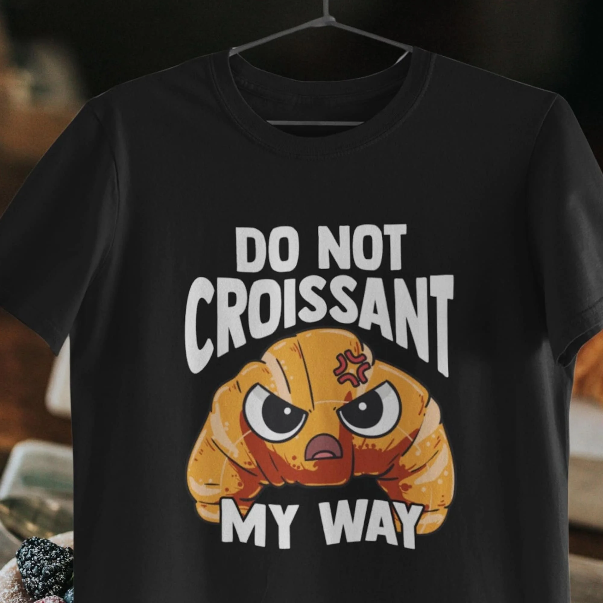 T-Shirt Croissant Pasticceria Francese Bakery Lover Do Not My Way