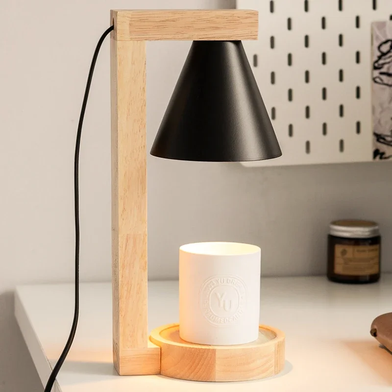 Aromatherapy Wax Melting Lamp Halogen Tungsten Candle Light Infinite Switch Dimmable Romantic Lamp Light Adjustable Candle