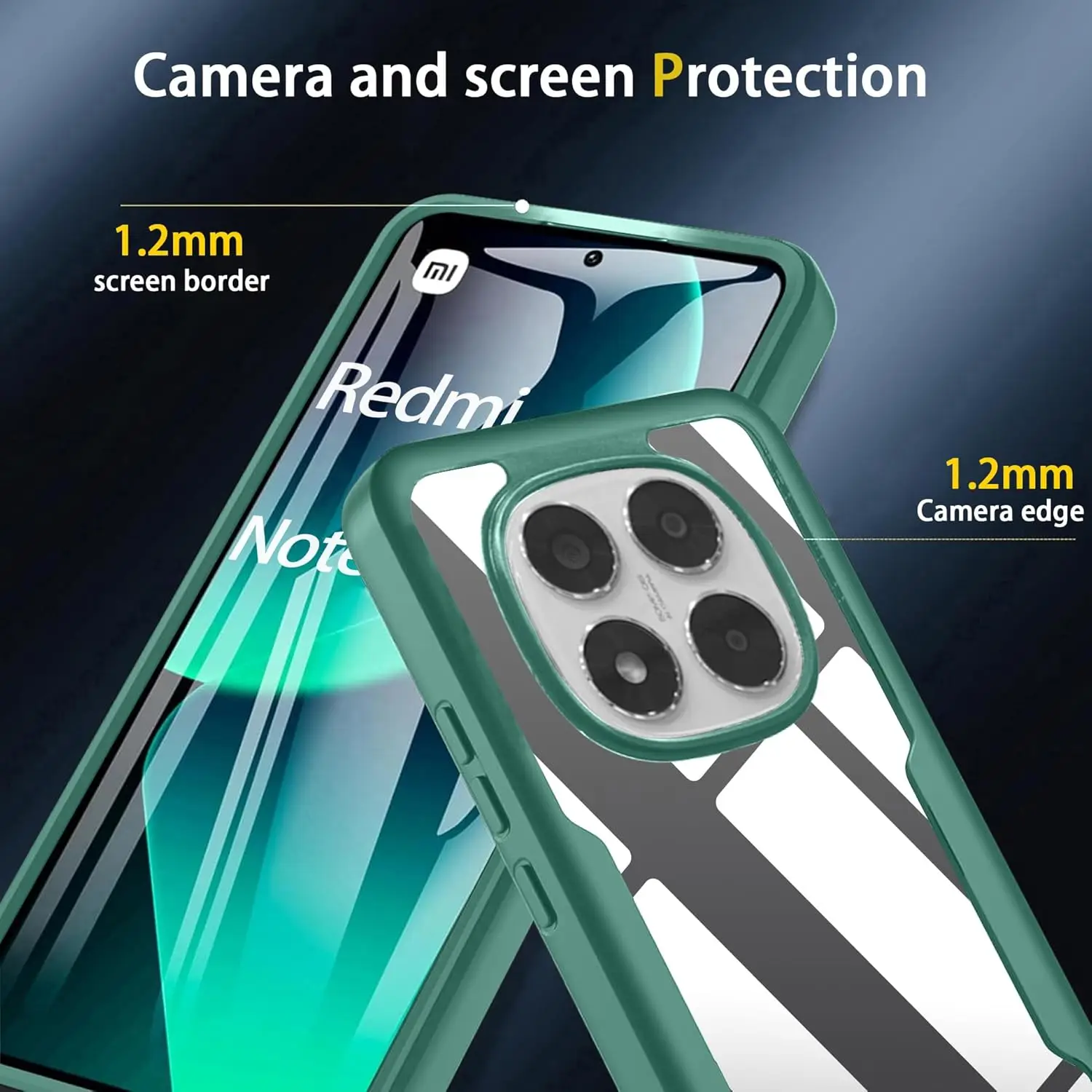 Durable 360° Full Body Case with Built-in Screen Protector Cover