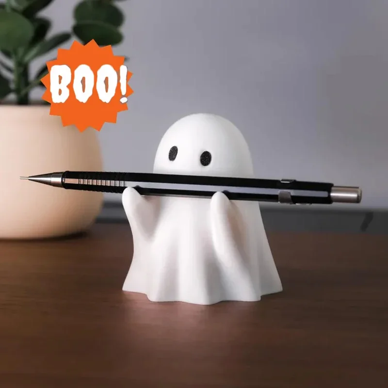 Spooky Ghost Pen Holder 1