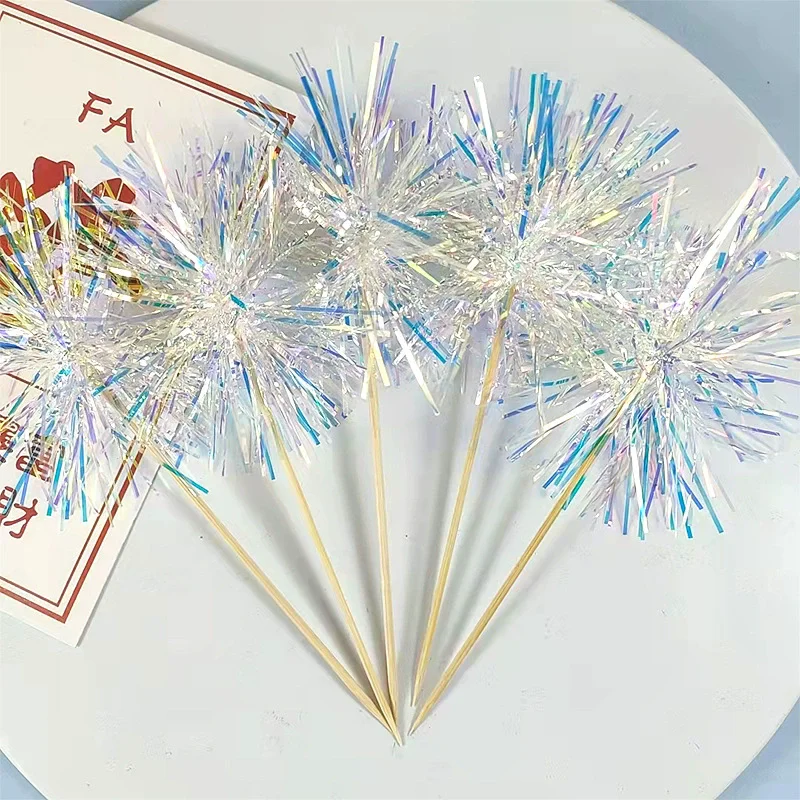 5 bunte Kuchendekorationen, Kuchenstopfen zum Backen von Geburtstags- und Partydekorationen – Detail 7