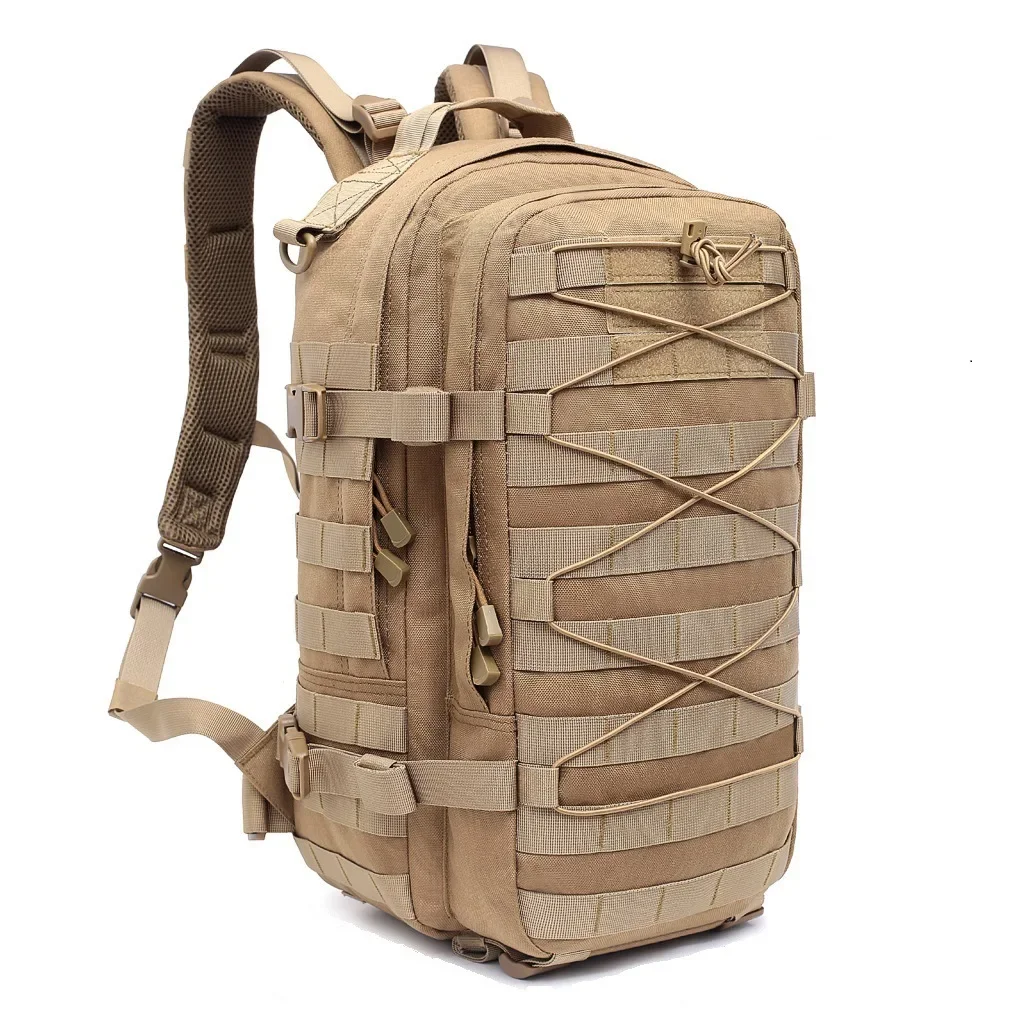 30L Outdoor Sports Mountaineering Backpack Durable, Tear Resistant, Waterproof 900D Material Multifunctional Tactical Backpack 4
