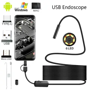 FUERS-Mini Caméra Endoscopique 1080P, Lentille Touriste, Câble Dur, Wifi,  Étanche, Inspection pour Android IOS, Égout de Voiture - AliExpress