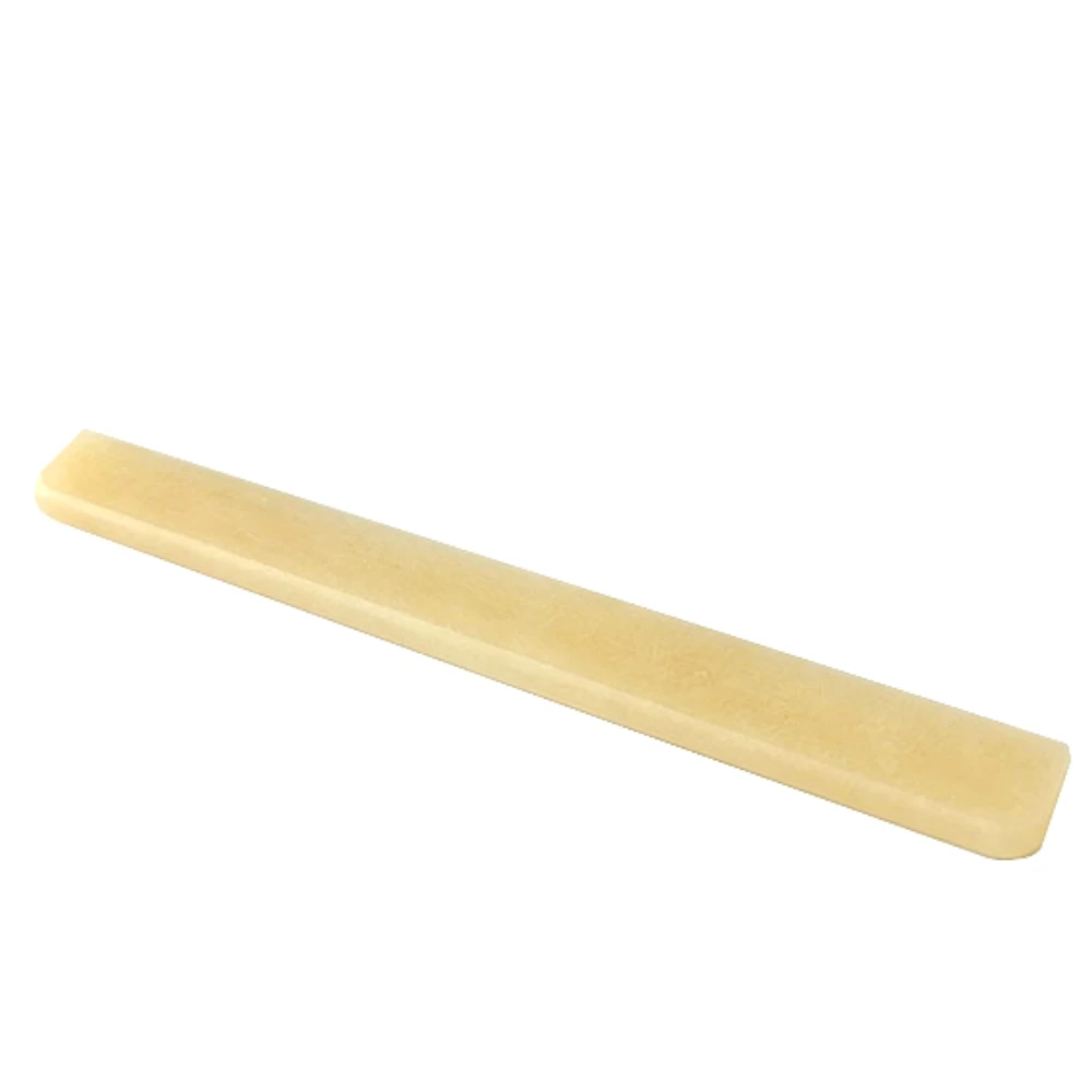 10x UNBLEACHED BONE Saddle for Classical Guitar 80x3x9mm Luthier Builder Nut Bridge DIY guitar bridge guitar nut