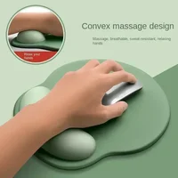 Gradient Mouse Pad Comfortable Wrist Support Non Slip Mice Mat Soft Mousepad Wrist Support Computer Silicone mouse pad 2