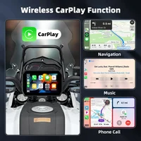 5 inch Wireless CarPlay Moto Android Auto Digital Motorcycle Dashboard GPS Motorcycle Navigation Two Theme Display Screen - Image 2