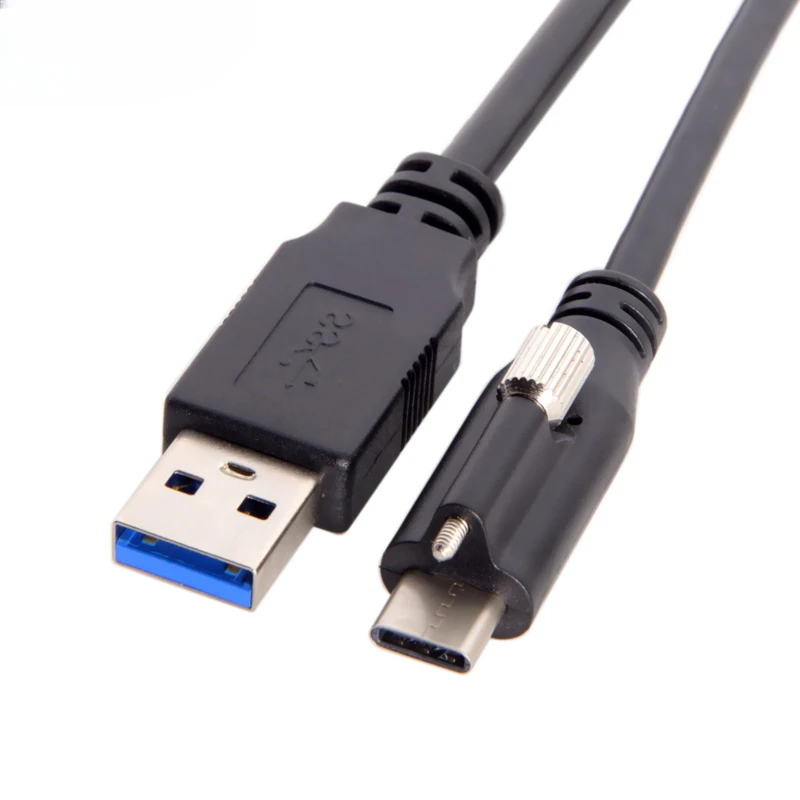 

Локоть с винтом промышленная камера блокировочная панель USB 3.0 Type-C для USB3.0 общественных данных кабель