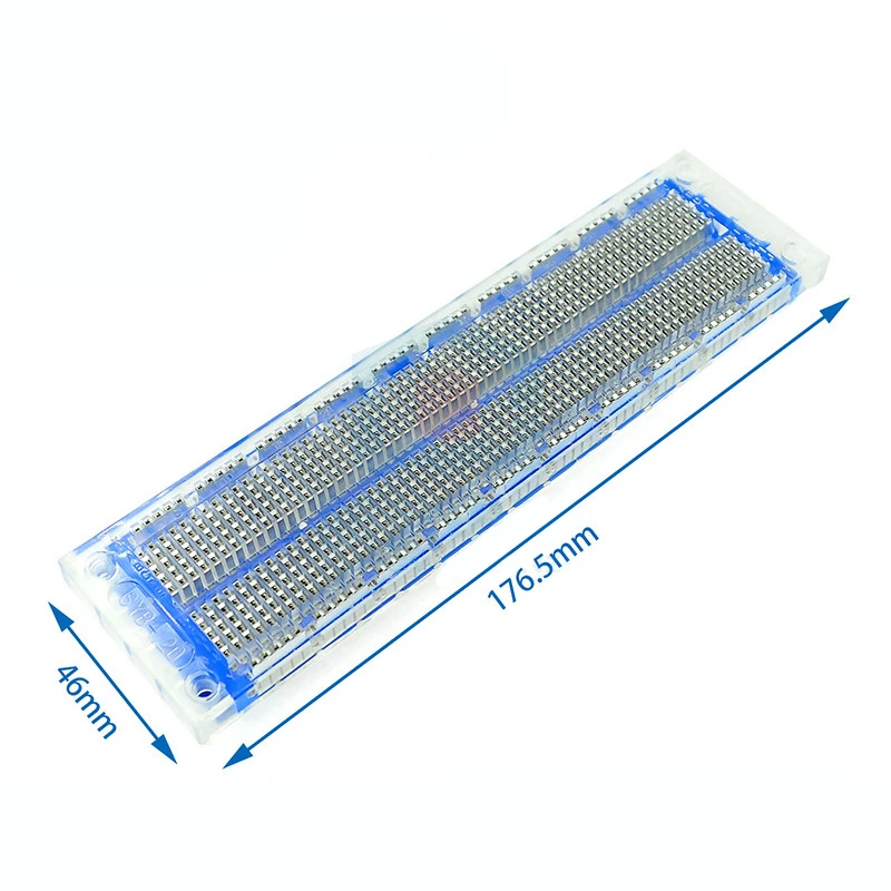 

1~50Pcs Transparent Blue Bread Board SYB-120 Width 4.6CM Length 17.7CM