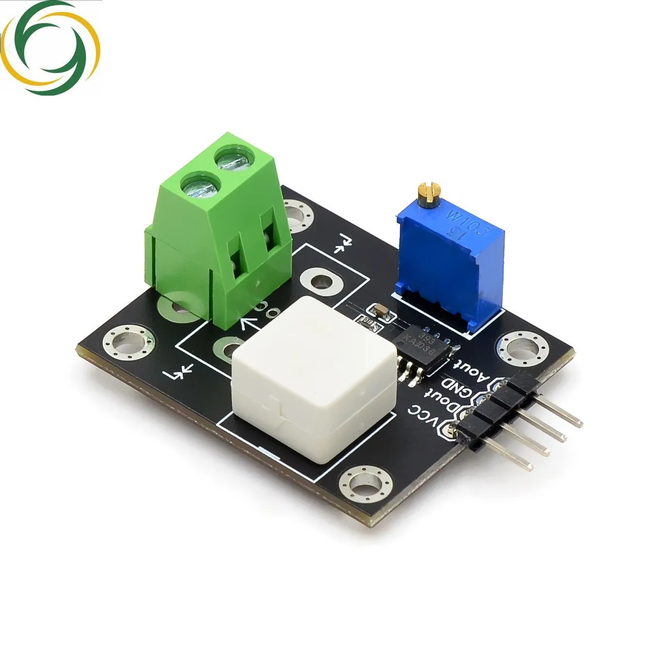 

WCS2702 current detection sensor adjustable 2A short circuit/overcurrent protection module