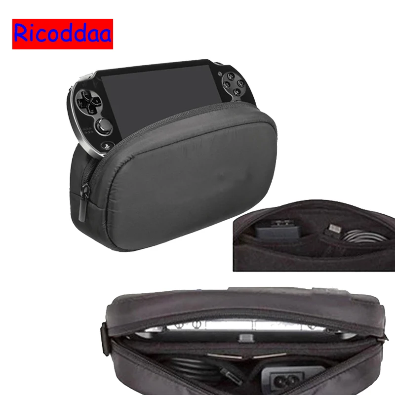 

Soft Travel Protective Case For PSV1000/2000 Pouch Bag For Sony Playstation PS VITA 1000 2000 Console Large Capacity Accessories