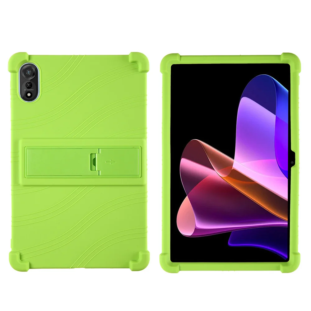 Kids Safe Shockproof Adjustable Tablet Stand Case - Soft Silicone