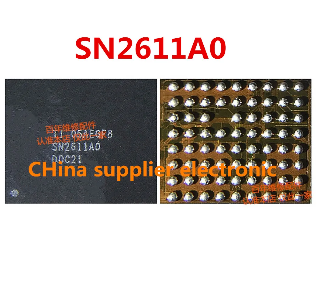 

SN2611A0 для iPhone 11 12 Pro Max 12mini U3300 Tigris T1 зарядное устройство IC USB зарядный чип SN2611 SN2611AO