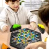 Triggle Rubber Band Game Educational Interactive Game Battle Set For Family Party Gift Chain Triangle Chess Game 5