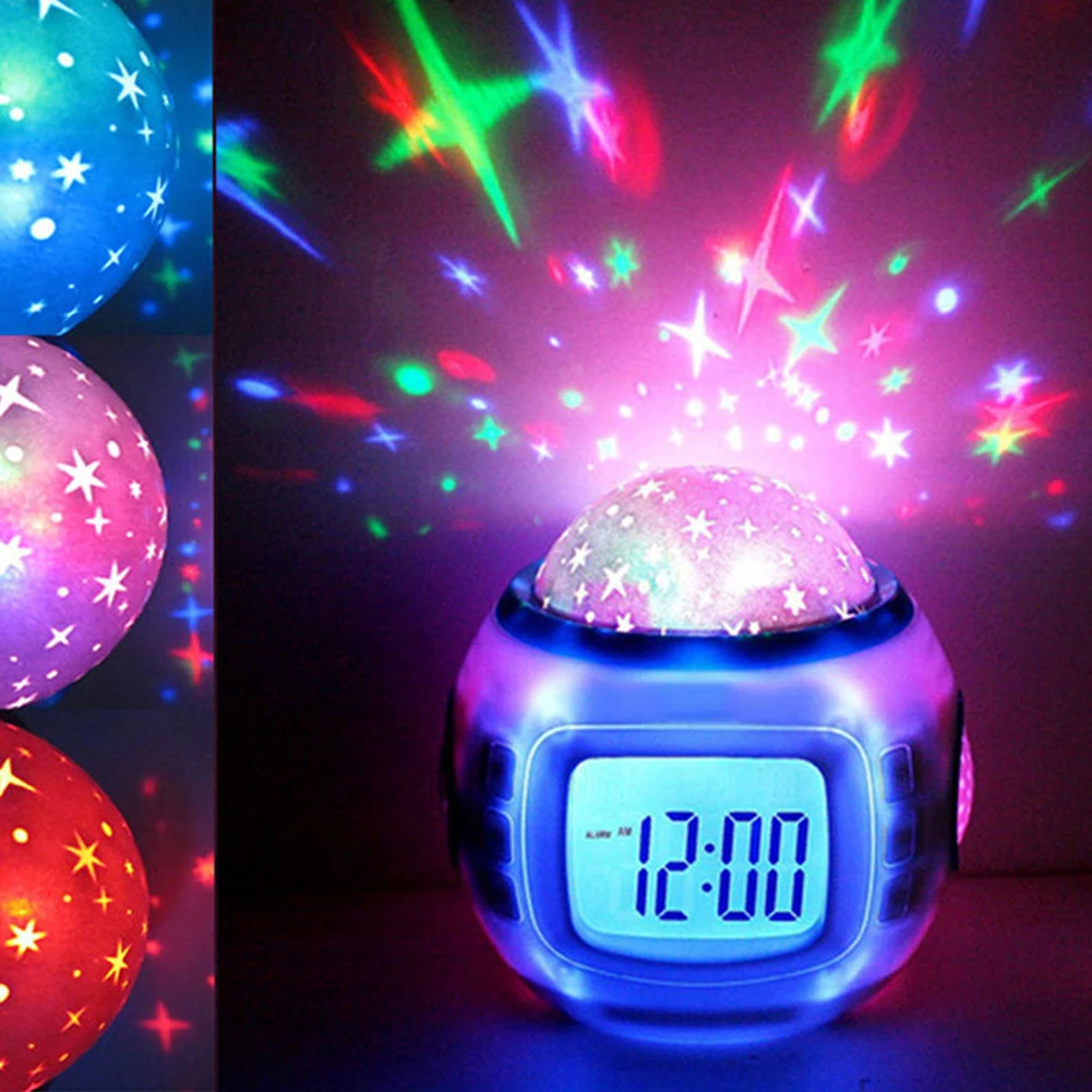 

Night Lamp Projector Starry Sky Night Light Projector Baby Lamp Decor Rotating Starry Nursery Moon Galaxy Projector Table Light