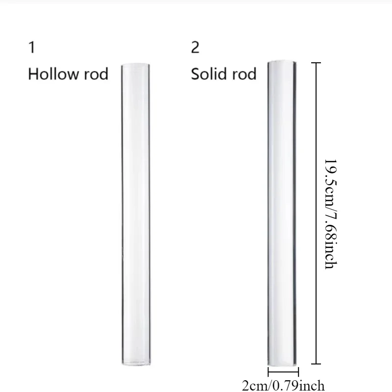 1/2pcs acrylic clay rods clay colored soft pottery tools acrylic rods DIY modeling carving pottery tools
