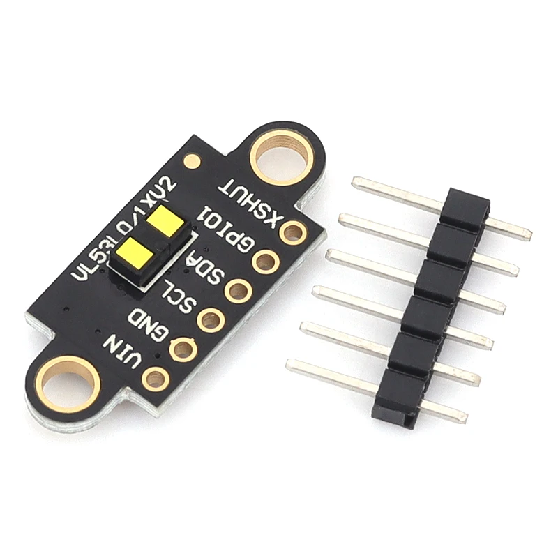 1/5/10Pcs VL53L1X 레이저 거리 측정 센서 TOF 모듈 4미터 거리 측정 3V-5V 아두이노용