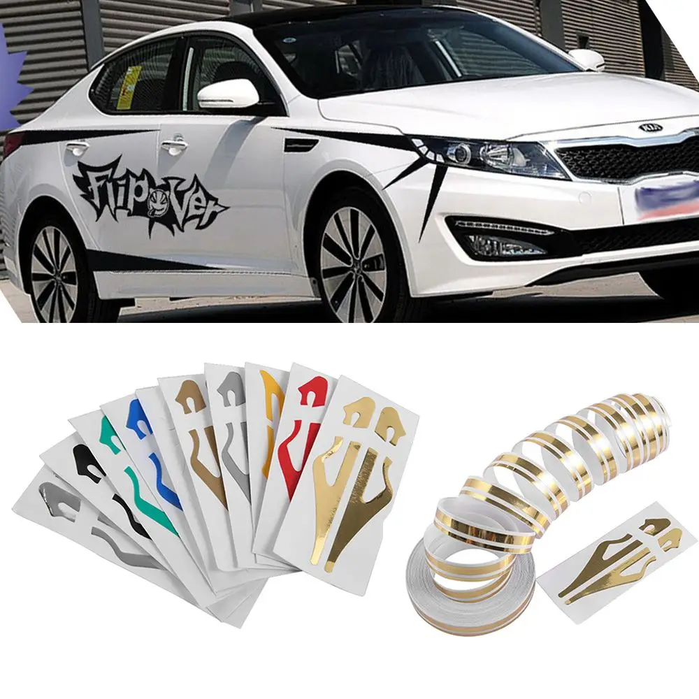 12mm Striping Pin Stripe Steamline DOUBLE LINE Tape Car Body Decal Vinyl Sticker