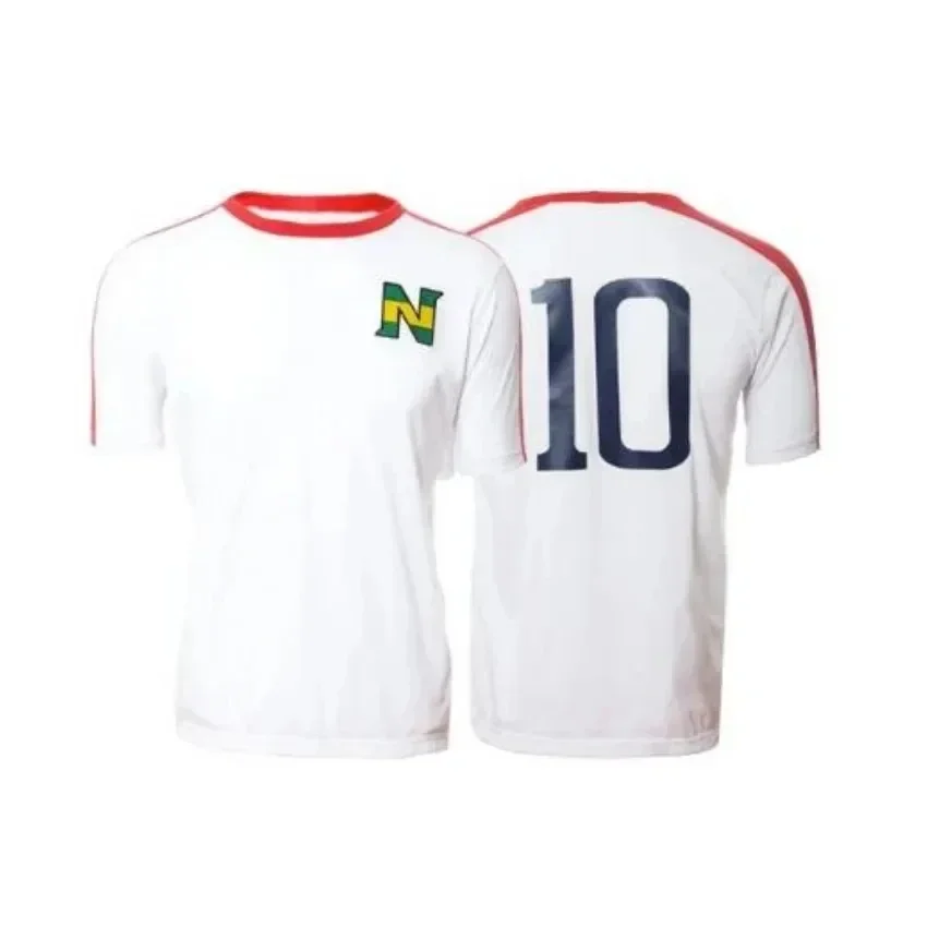 thumbnail image 1 of Camiseta 3D para hombre, camiseta de fútbol de la escuela Atom South Raw Olive y Benji Kit, camiseta animada de capitán para niños, camiseta informal de alta calidad, 1 of 5