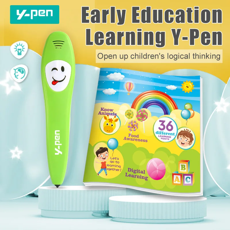 Early Childhood Education Enlightenment and Enlightening English Reading Common Sense Cognitive Intelligence Logic Learning Pen 2