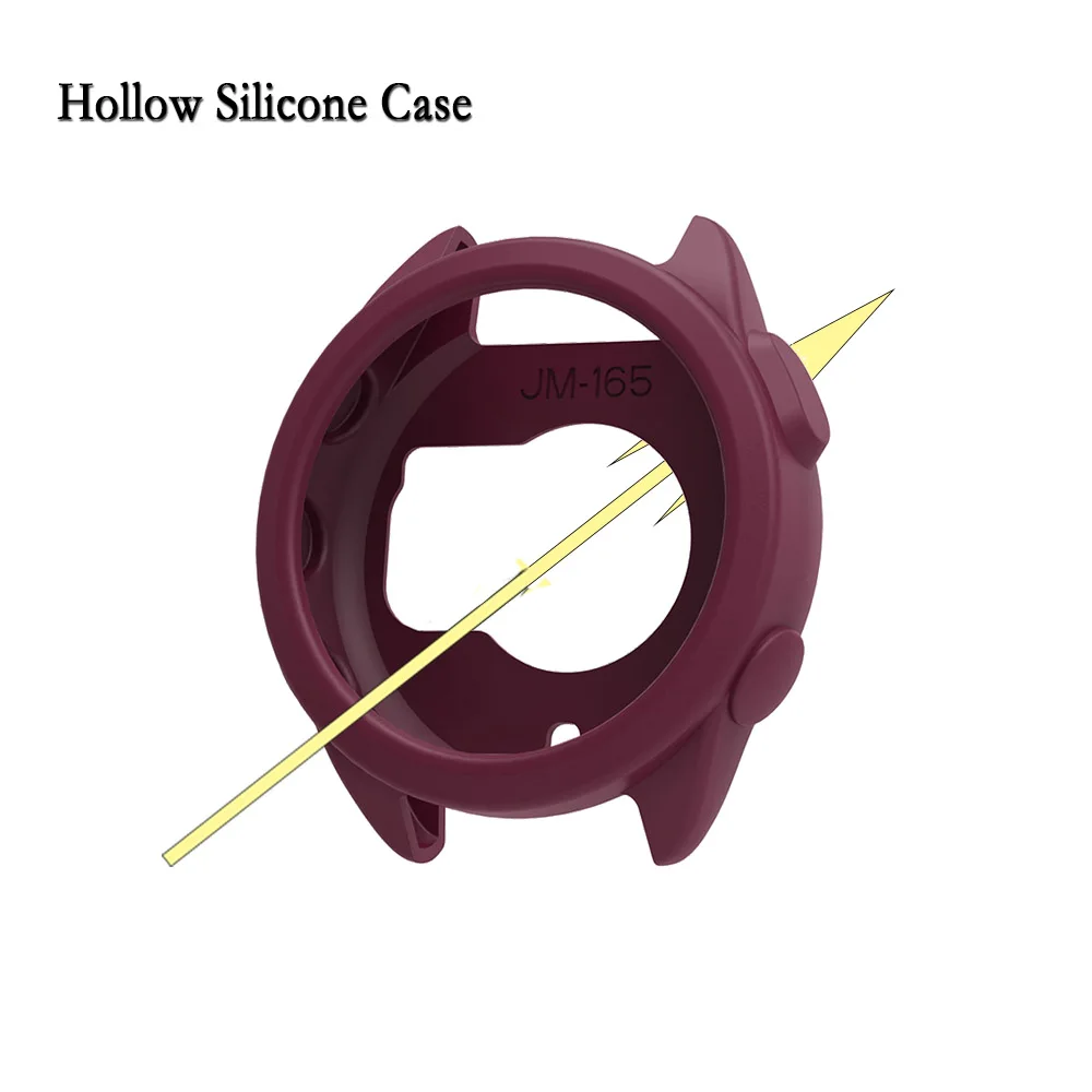 Silicone Protective Case & Watch Decor