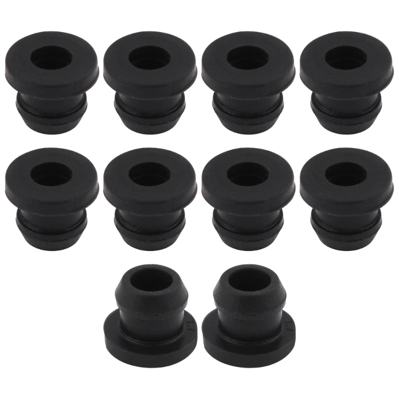 Heat Resistant Grate Pad Rubber Grommets 10Pcs Replacement Stove Grommets