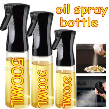200/300/500ml Olio Spray per Cucina Olio Nebulizzatore Dispenser Spray Olio Spruzzatore Airfryer BBQ Camping Oliva OilDiffuser Cottura 1