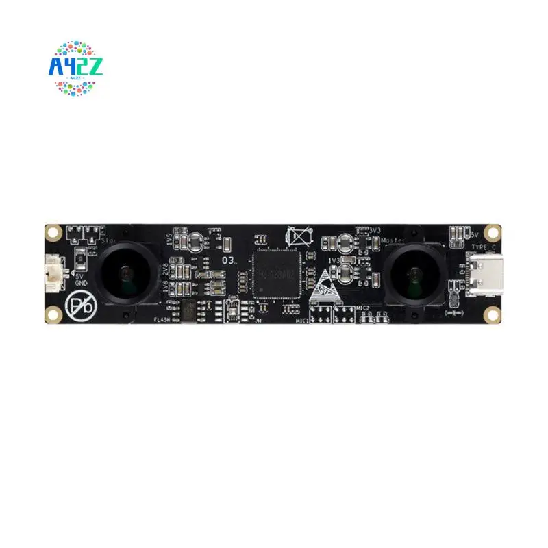 A42Z-Type-C OS02G10 2MP USB2.0 듀얼 렌즈 카메라(동기화된 프레임 출력/왜곡 없는 650Nm 필터 카메라 모듈 포함)