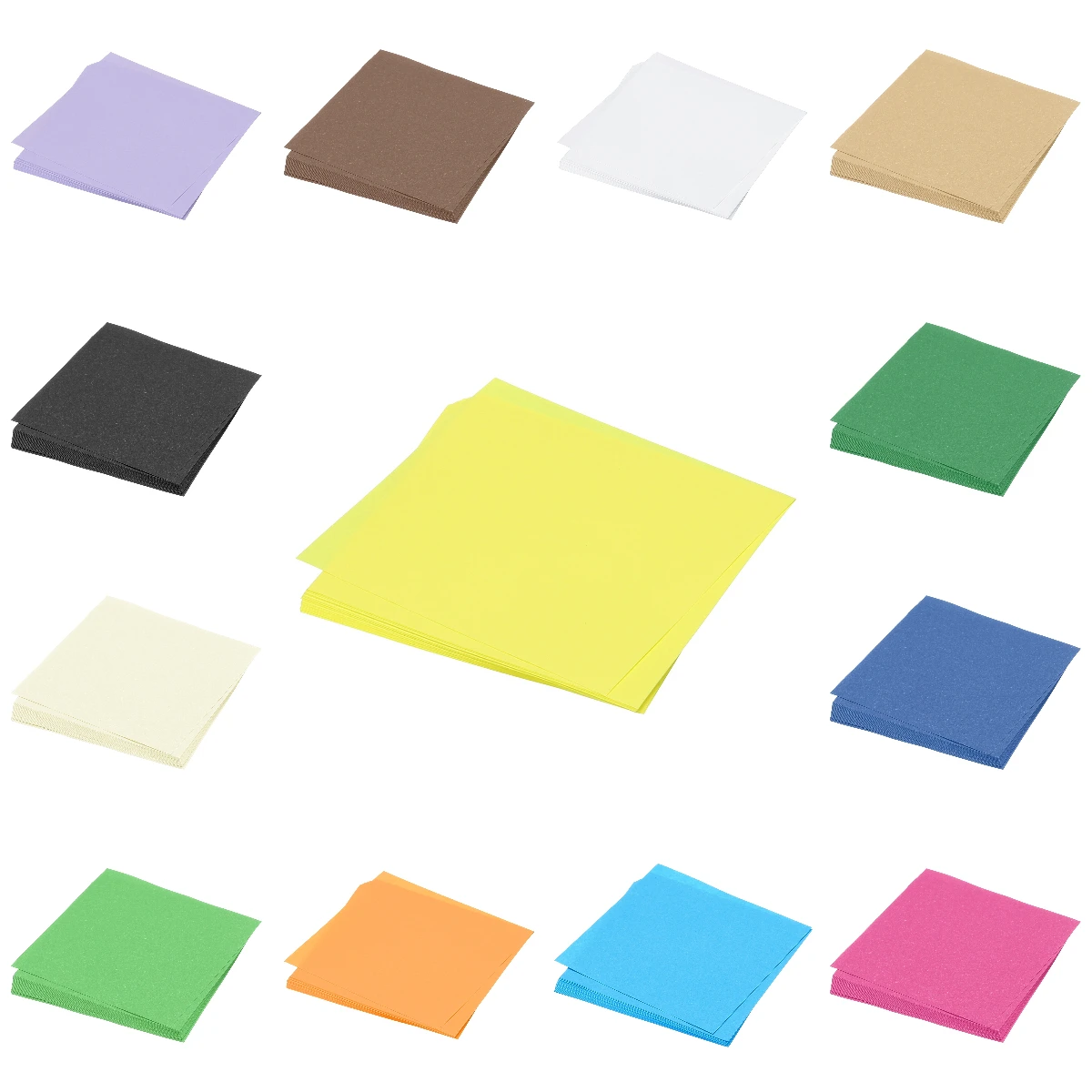 Double-Sided Pink Origami Paper Sheets for Art and Craft Projects (5.5x5.5 Inches)