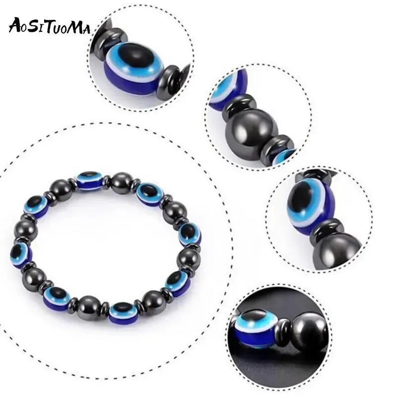 Magnetic Slimming Bracelet Magnetic Energy Black Gallstone Bracelet Health Care Insomnia to Improve Sleep More Dreams Sleep Anxiety Poor Quality