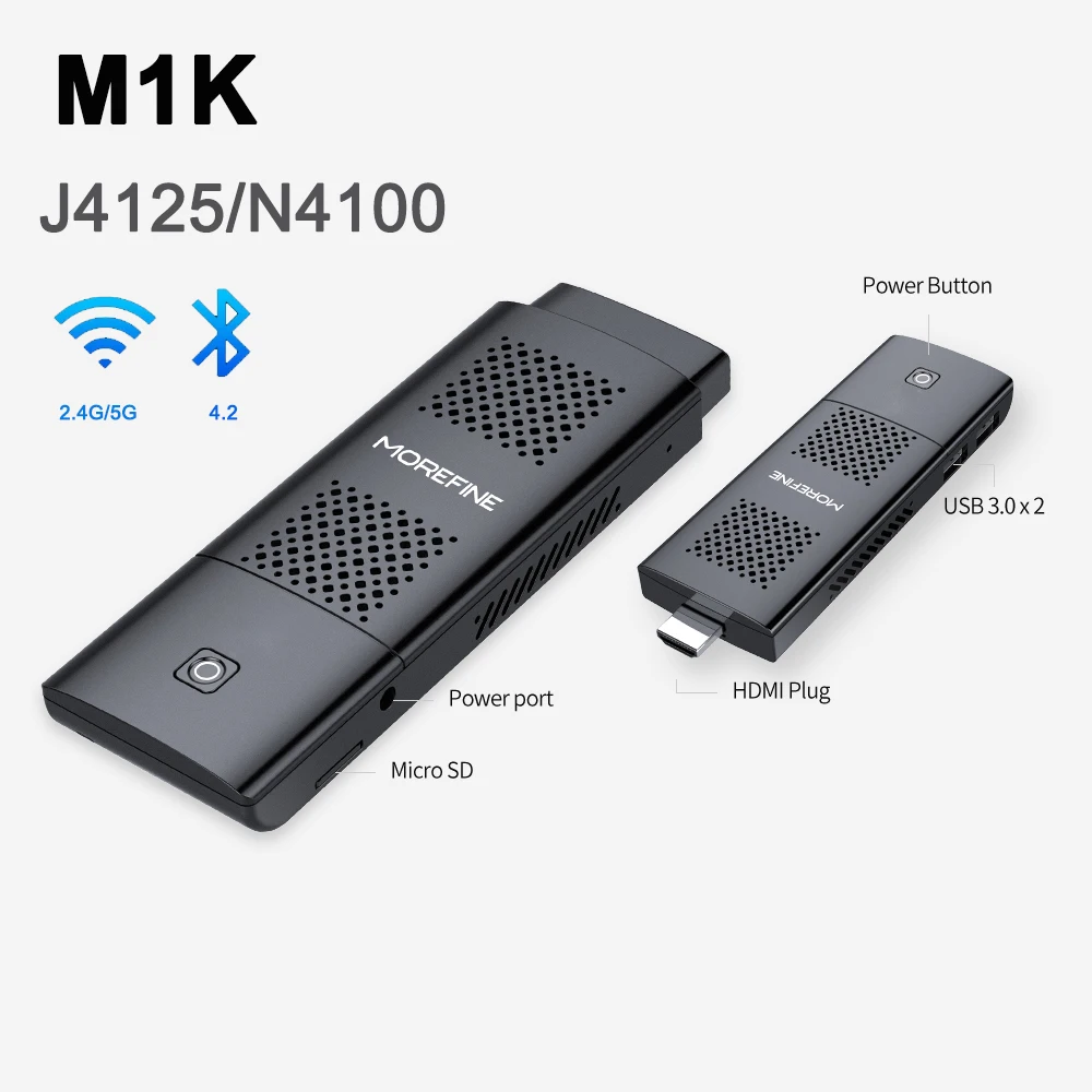Experience Power On-the-Go with M1K Mini PC Stick – Celeron J4125, 8GB RAM, 128GB/256GB Storage, Windows 10 Pro, WiFi 5, BT 4.2. Description Image.This Product Can Be Found With The Tag Names Intel compute stick windows pro, Intel mini compute stick, Intel pc stick windows 10 pro, Windows 10 pro mini pc stick
