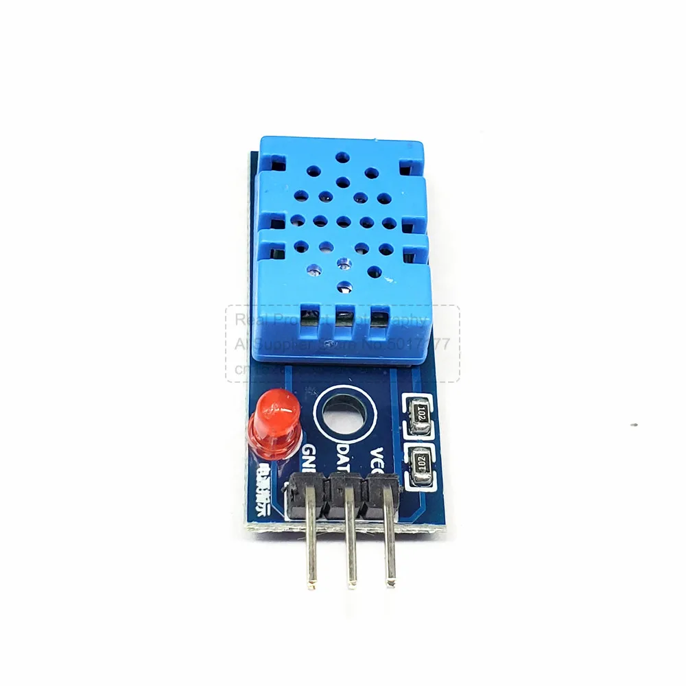 Advanced Temperature and Humidity Sensor Module with LED Indicator