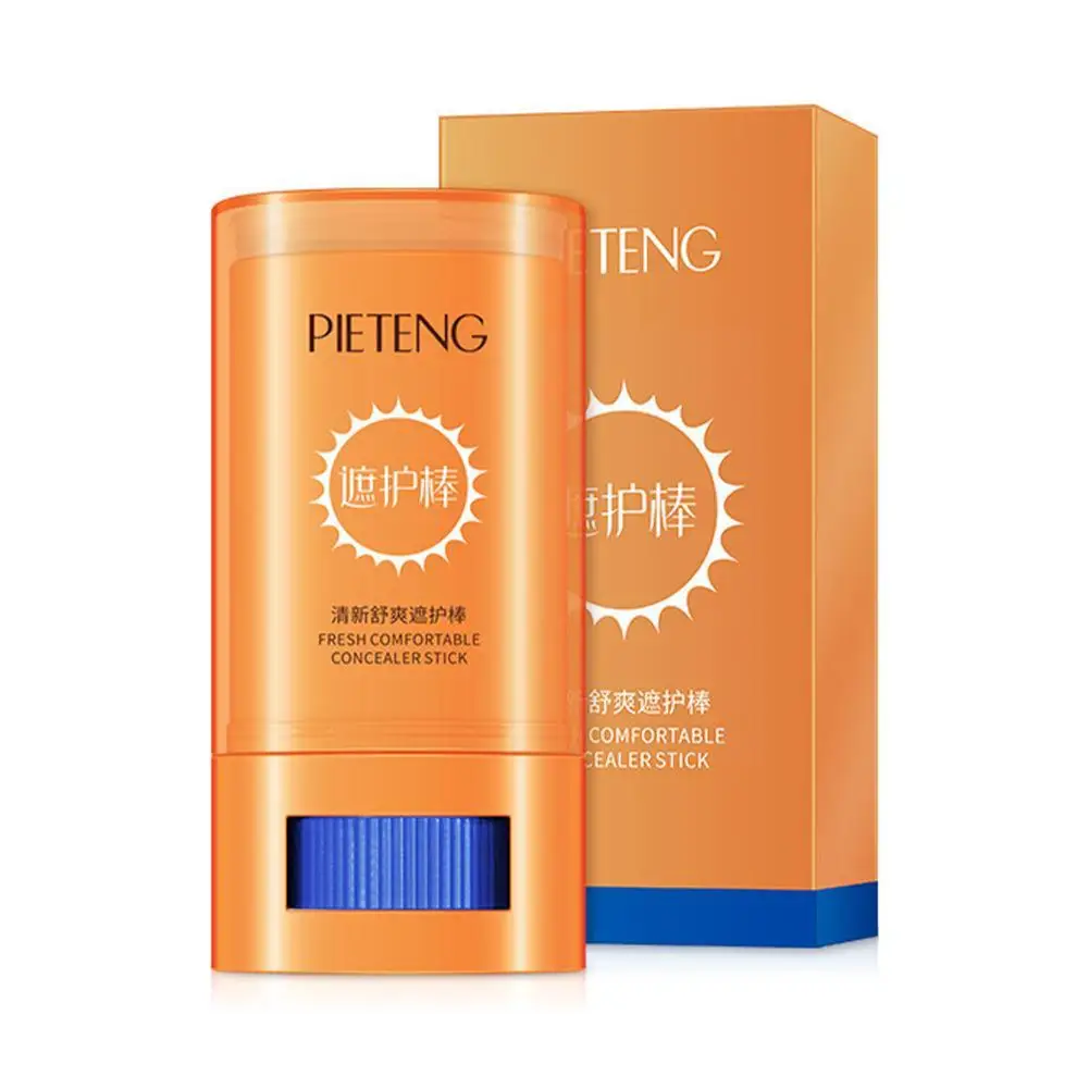 Face Body Sunblock Stick Whitening Sunscreen Moisturizing UV Protector Refreshing Isolation Brightening Concealer Waterproof