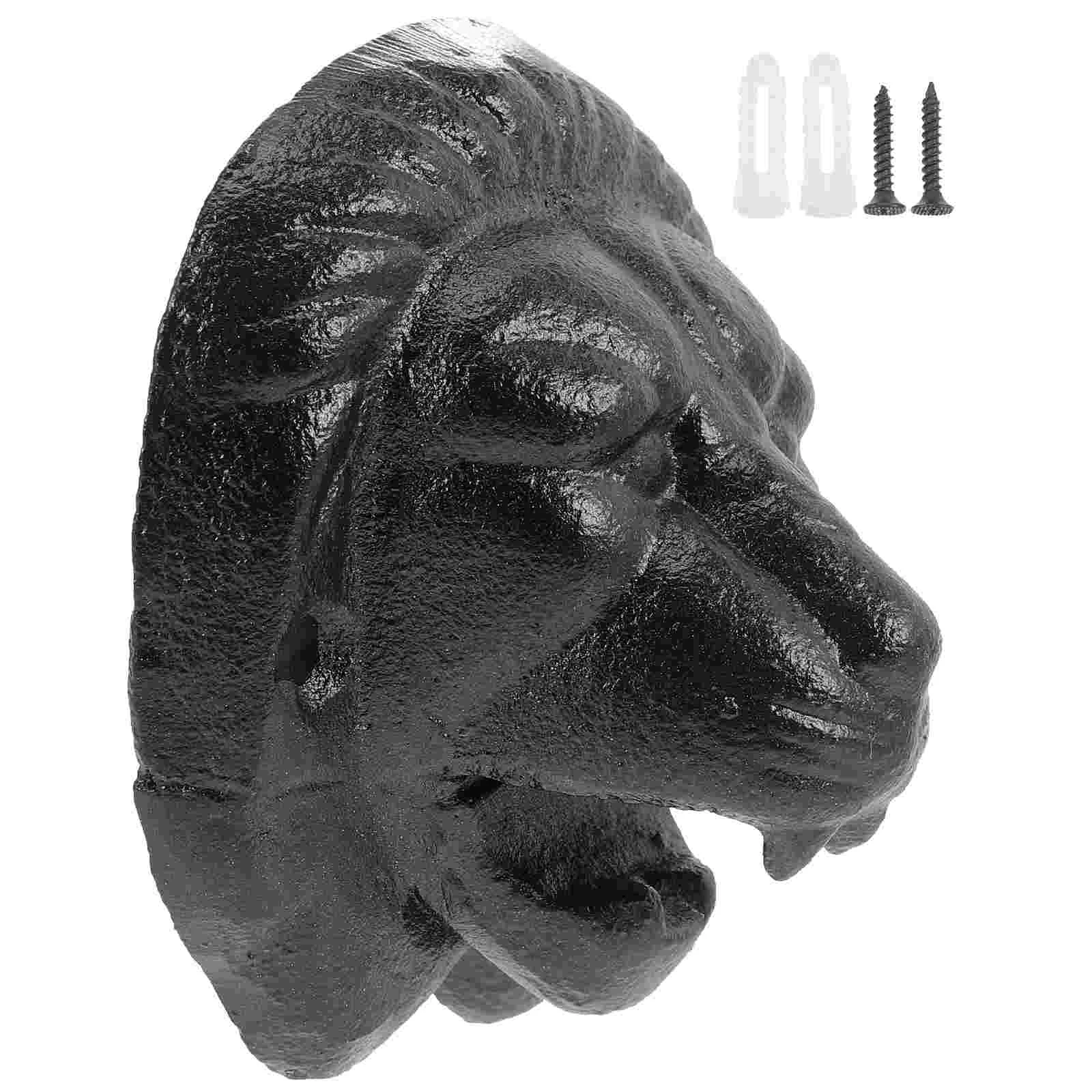 

Lion Head Corkscrew Beer Bottle Opener Wall Mounted House Decor Cap Party Supplies Man Gifts