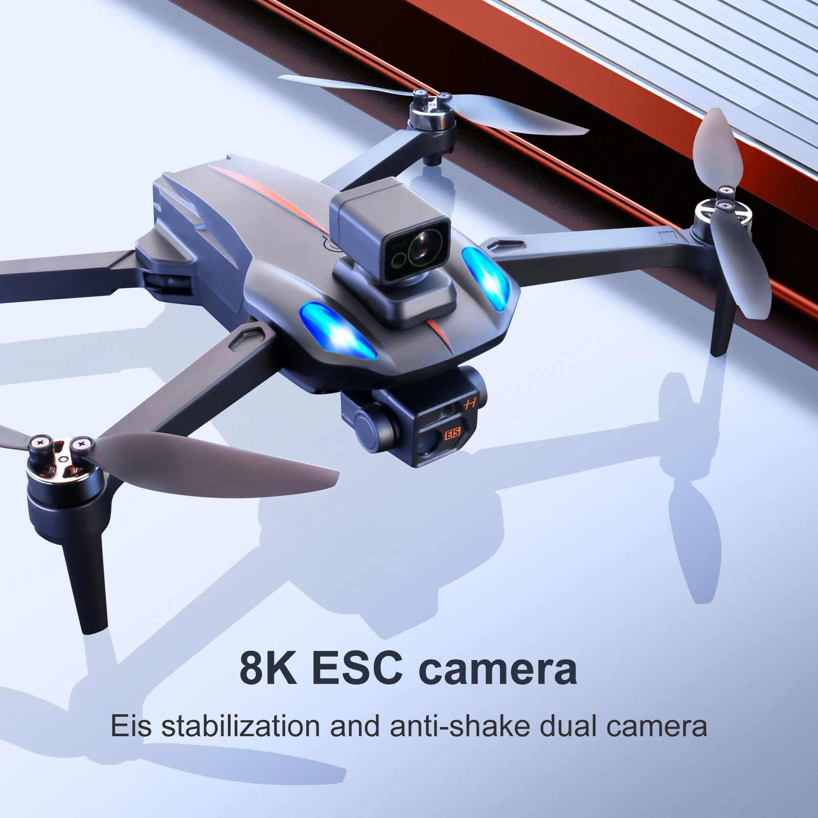 Drone professionnel - RNCYN - E99 Pro - Caméra 4K - WIFI - Évitement d