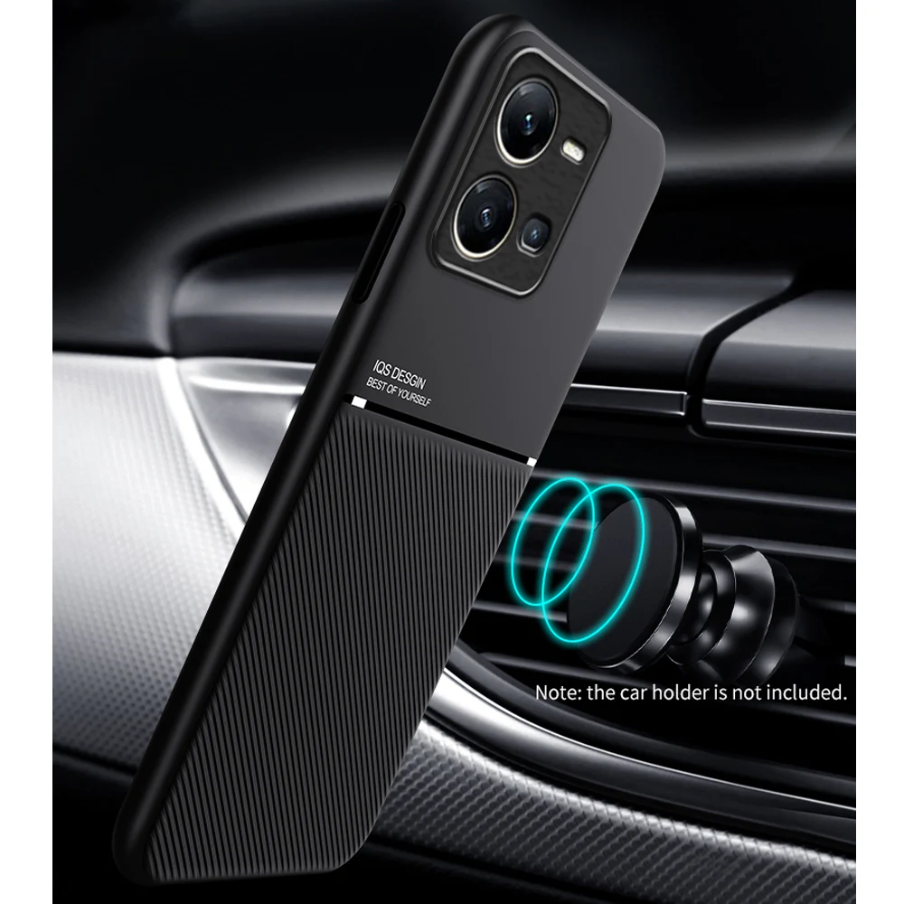 Vivo Y35 전화 케이스 TPU 소프트 범퍼 자기 충격 방지 360 전체 보호기 뒷면 커버 VIVO Y35 4G 케이스 스킨 터치 코크